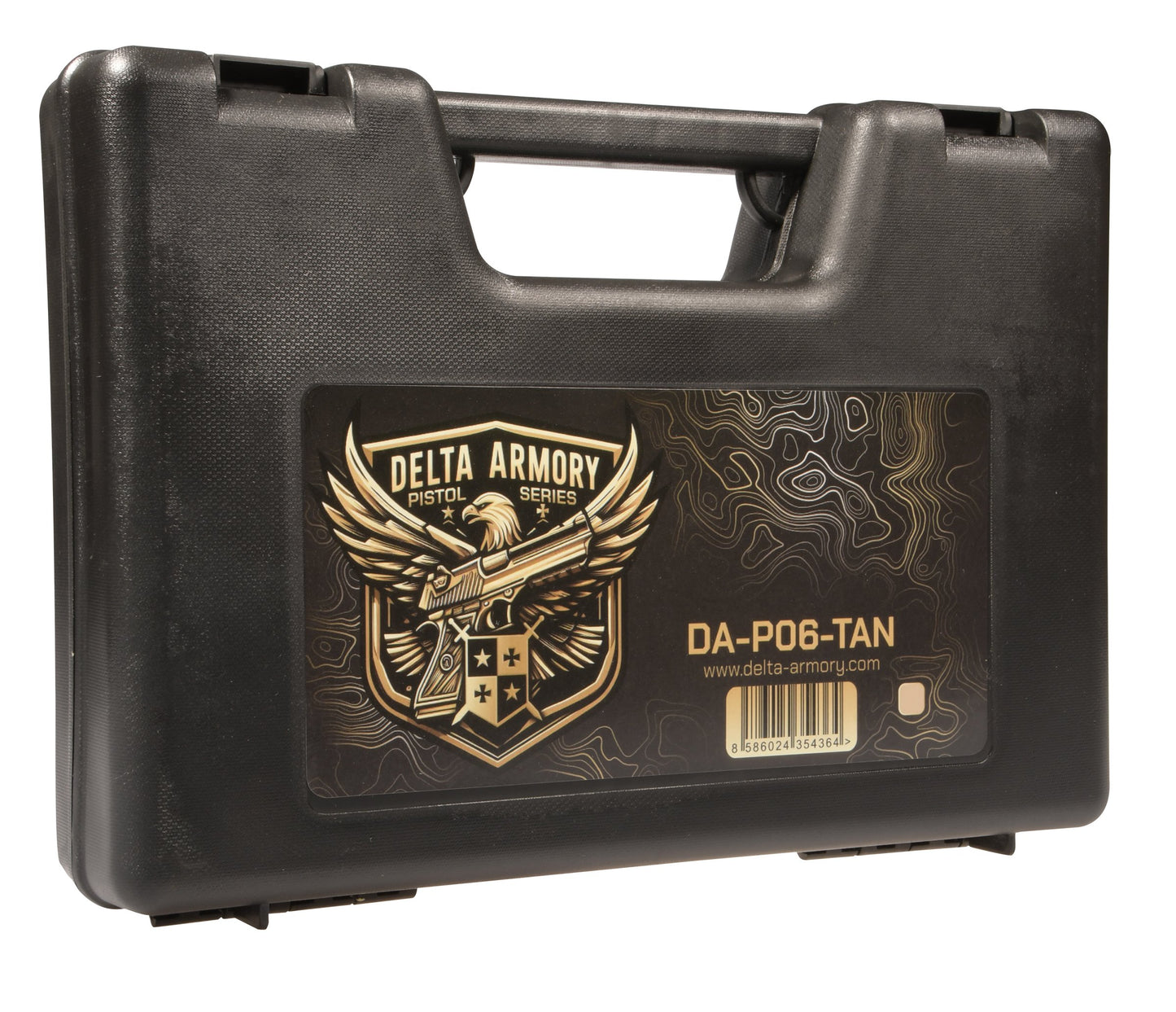 Delta Armory Airsoft Pistol P06 GBB Green Gas - Tan