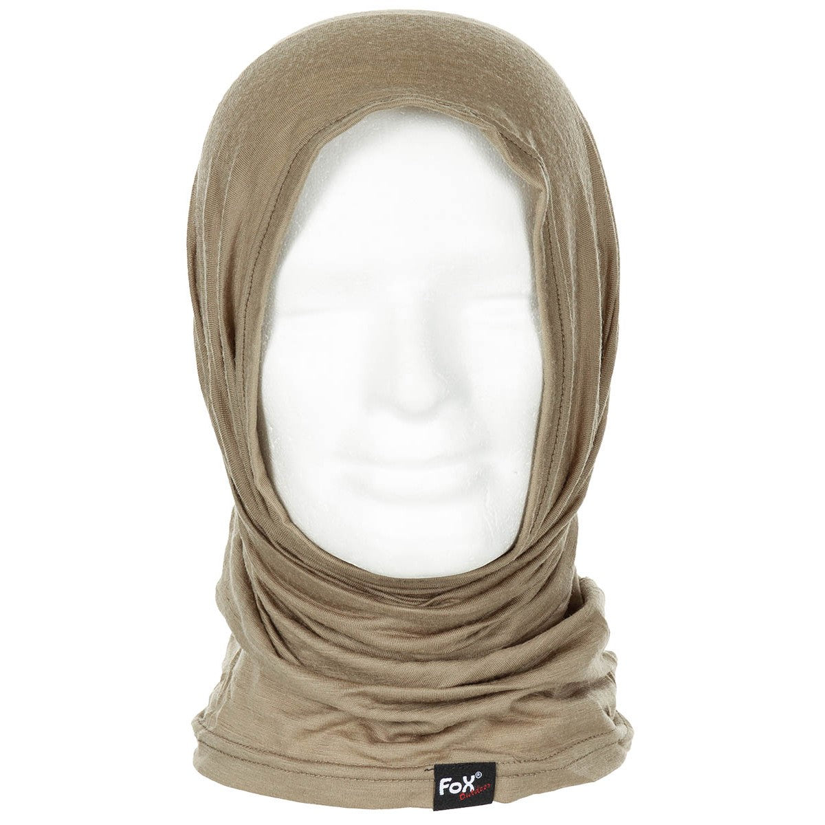 MFH Rundschal, "Merino Lite", coyote tan