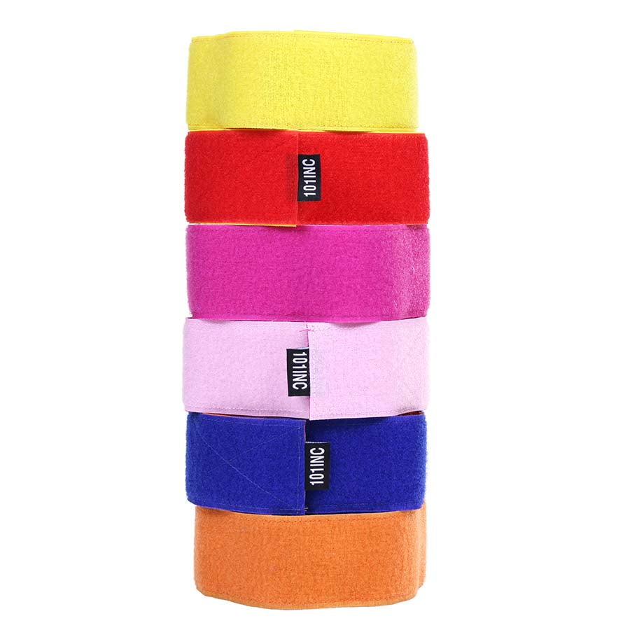 101 INC Arm strap mit Klettband - lila/rosa