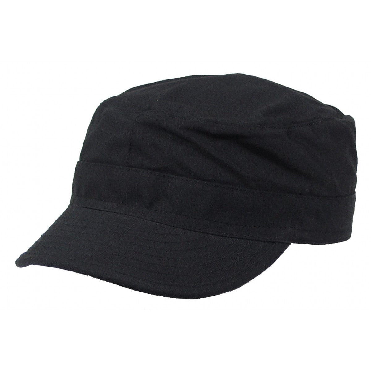 US BDU Feldmütze, Rip Stop, schwarz