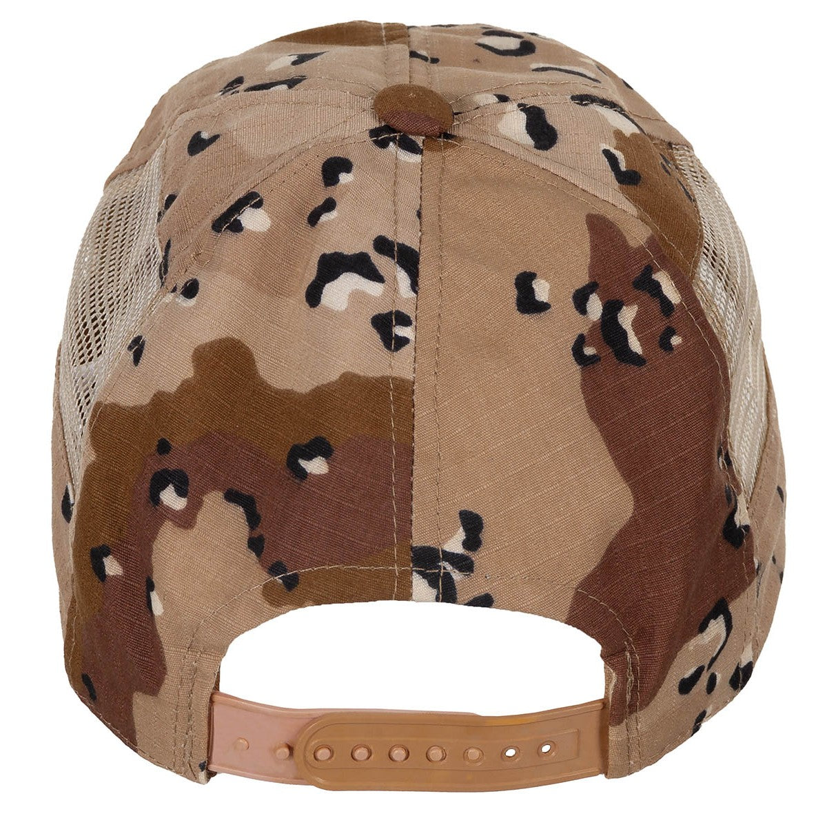 MFH US Cap, 6 Farben desert, mit Netzeinsatz, größenverst.
