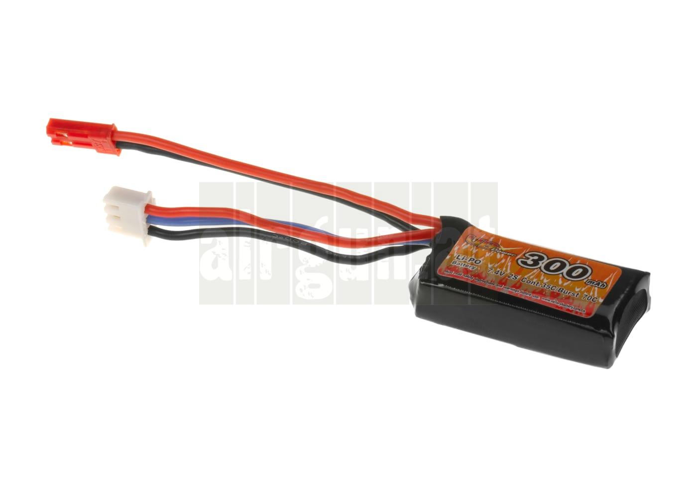 VB Power Lipo 7.4V 300mAh 35C/70C for HPA FCU