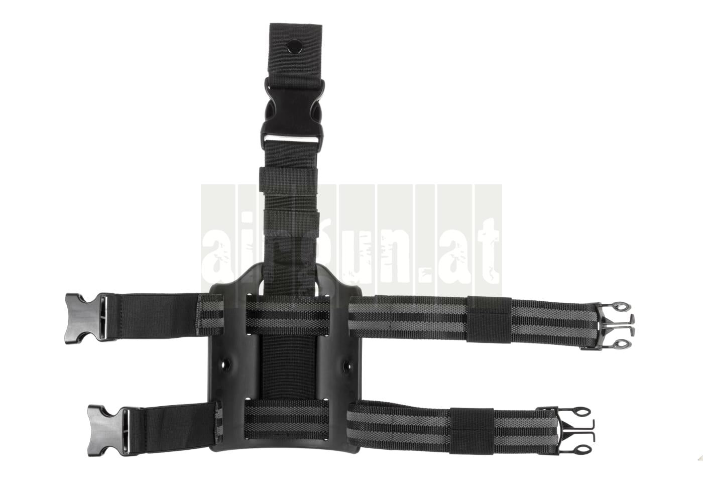 Amomax Drop Leg Platform - Black