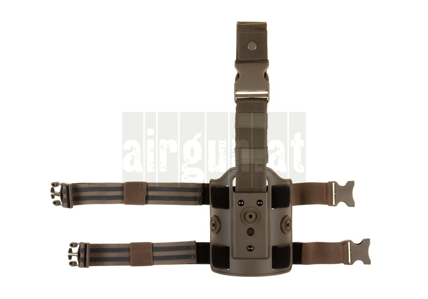 Amomax Drop Leg Platform - Dark Earth