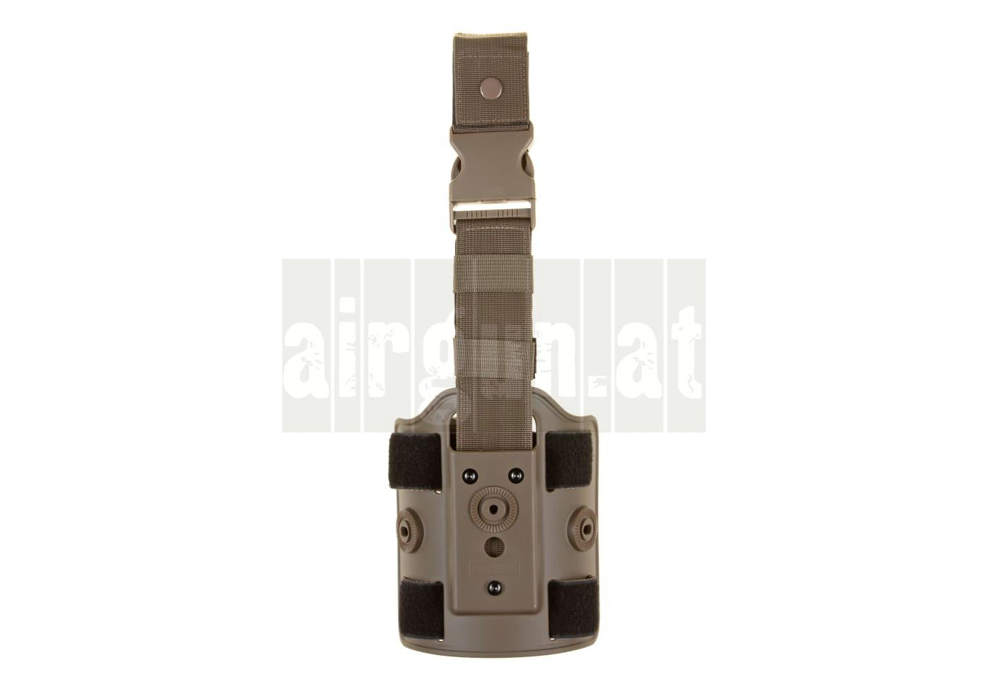 Amomax Drop Leg Platform - Dark Earth