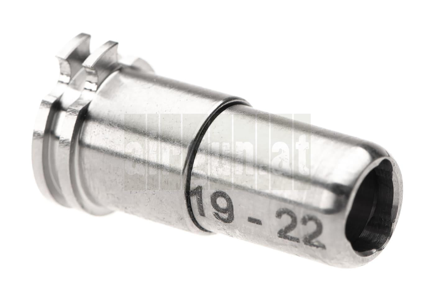 Maxx Model CNC Titanium Adjustable Air Seal Nozzle 19mm - 22mm for AEG