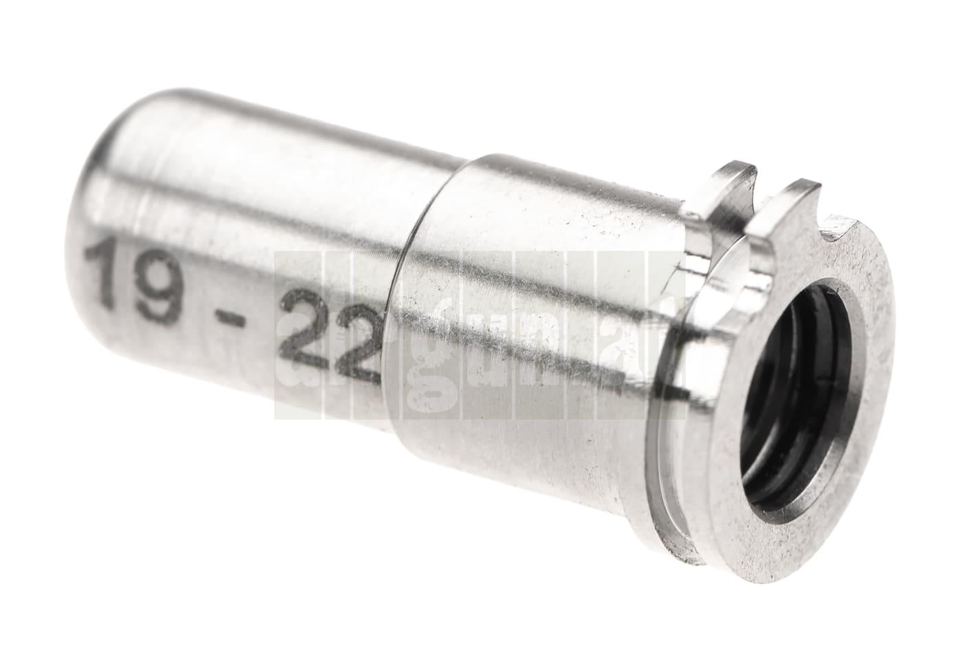 Maxx Model CNC Titanium Adjustable Air Seal Nozzle 19mm - 22mm for AEG