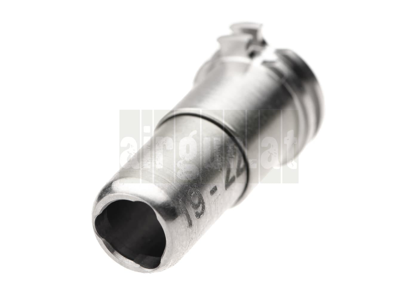 Maxx Model CNC Titanium Adjustable Air Seal Nozzle 19mm - 22mm for AEG