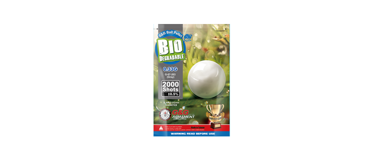G&G 0.33g Bio Precision 2000rds Gray