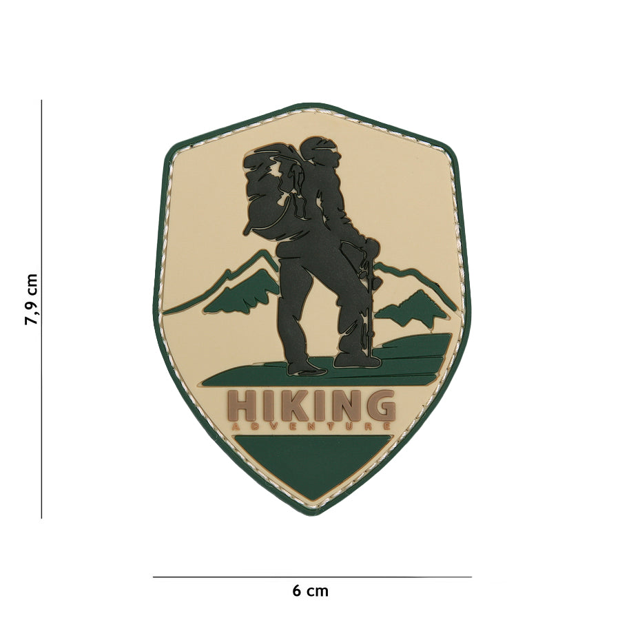 Patch 3D PVC Hiking Adventure