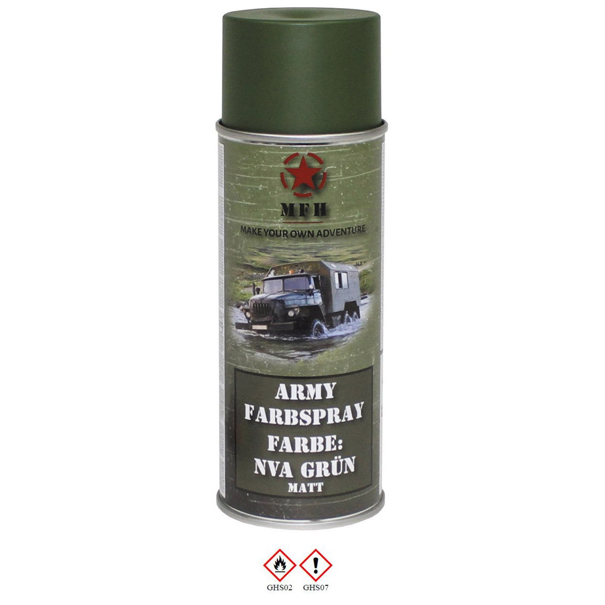 Army Farbspray, NVA GRÜN, matt, 400 ml