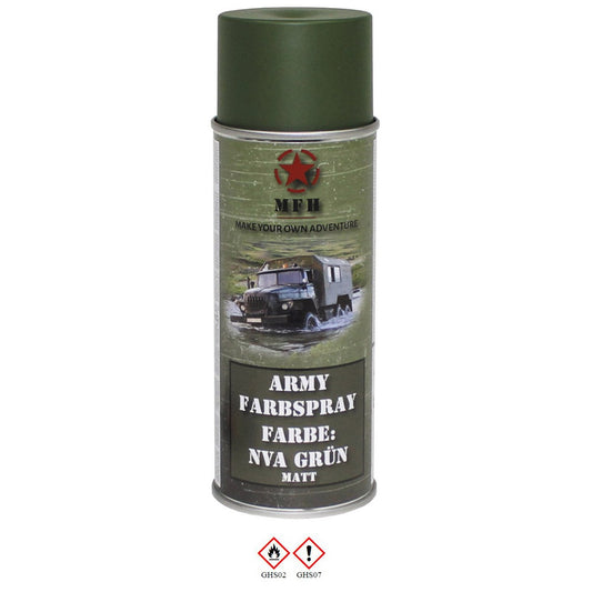 Army Farbspray, NVA GRÜN, matt, 400 ml