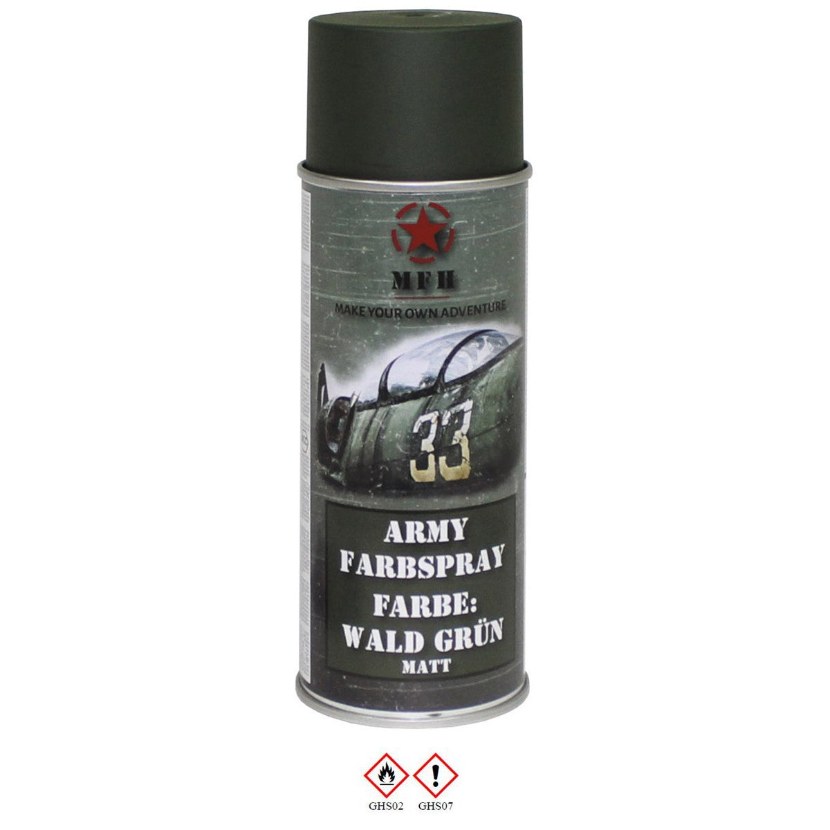 Army Farbspray, WALD GRÜN, matt, 400 ml