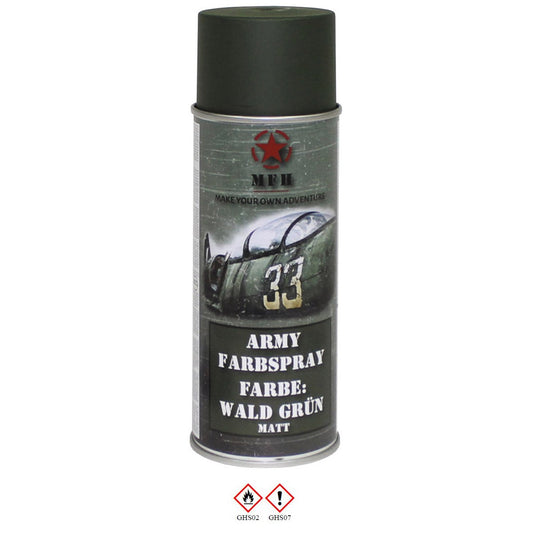 Army Farbspray, WALD GRÜN, matt, 400 ml