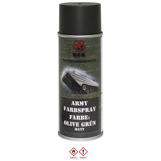 Army Farbspray, OLIV GRÜN, matt, 400 ml