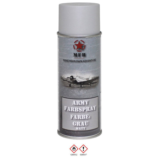 Army Farbspray, GRAU, matt, 400 ml