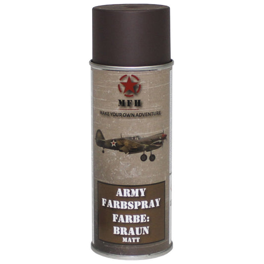Army Farbspray, BRAUN, matt, 400 ml