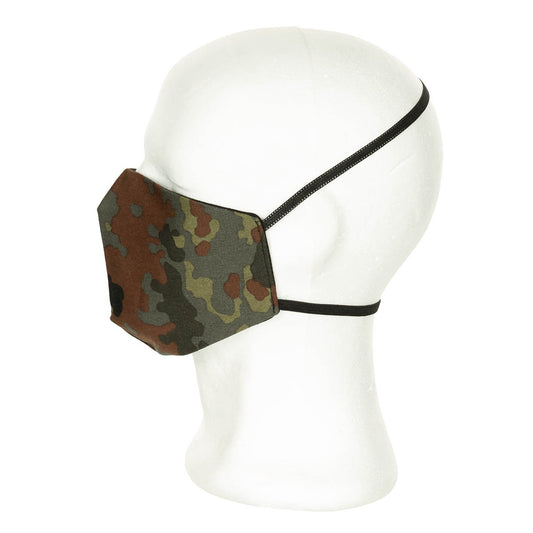 MFH Mund- und Nasenmaske, flecktarn