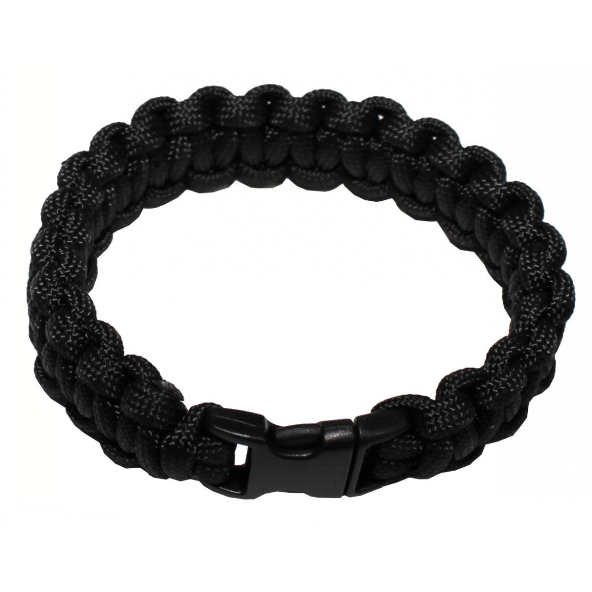 Armband, "Parachute Cord", schwarz, Breite ca. 1,9 cm
