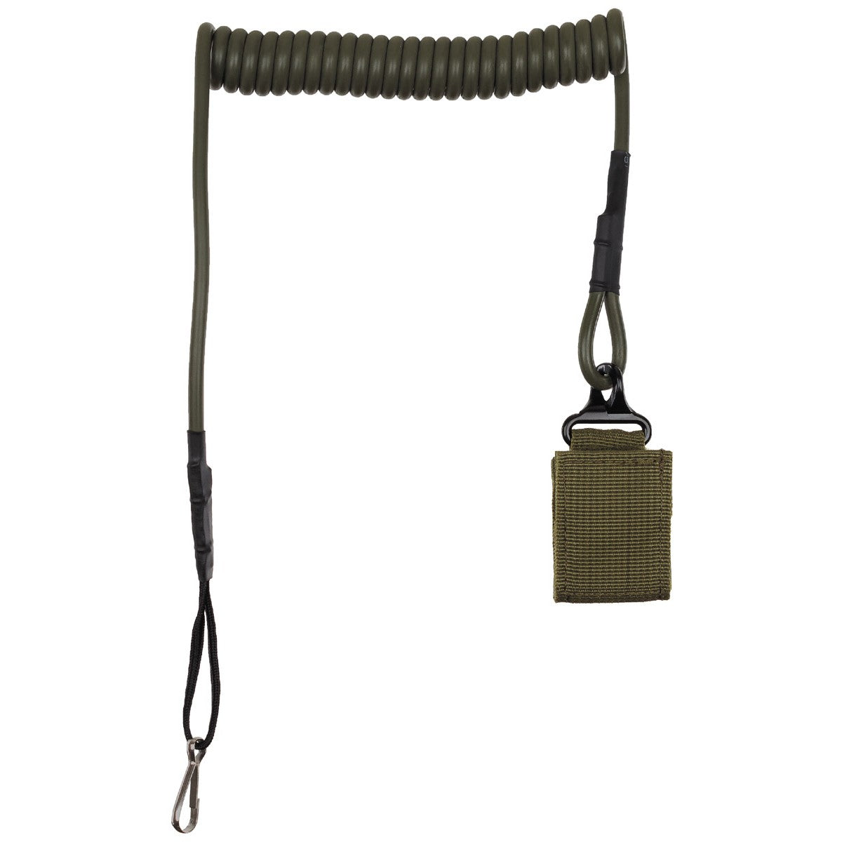 MFH Lanyard für Pistole, oliv, mit Karabiner