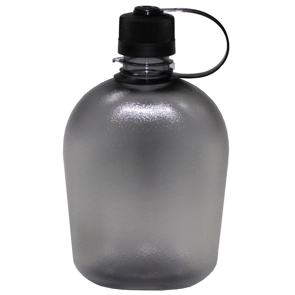 US Feldflasche, GEN II, 1 l, schwarz-transparent, BPA-frei