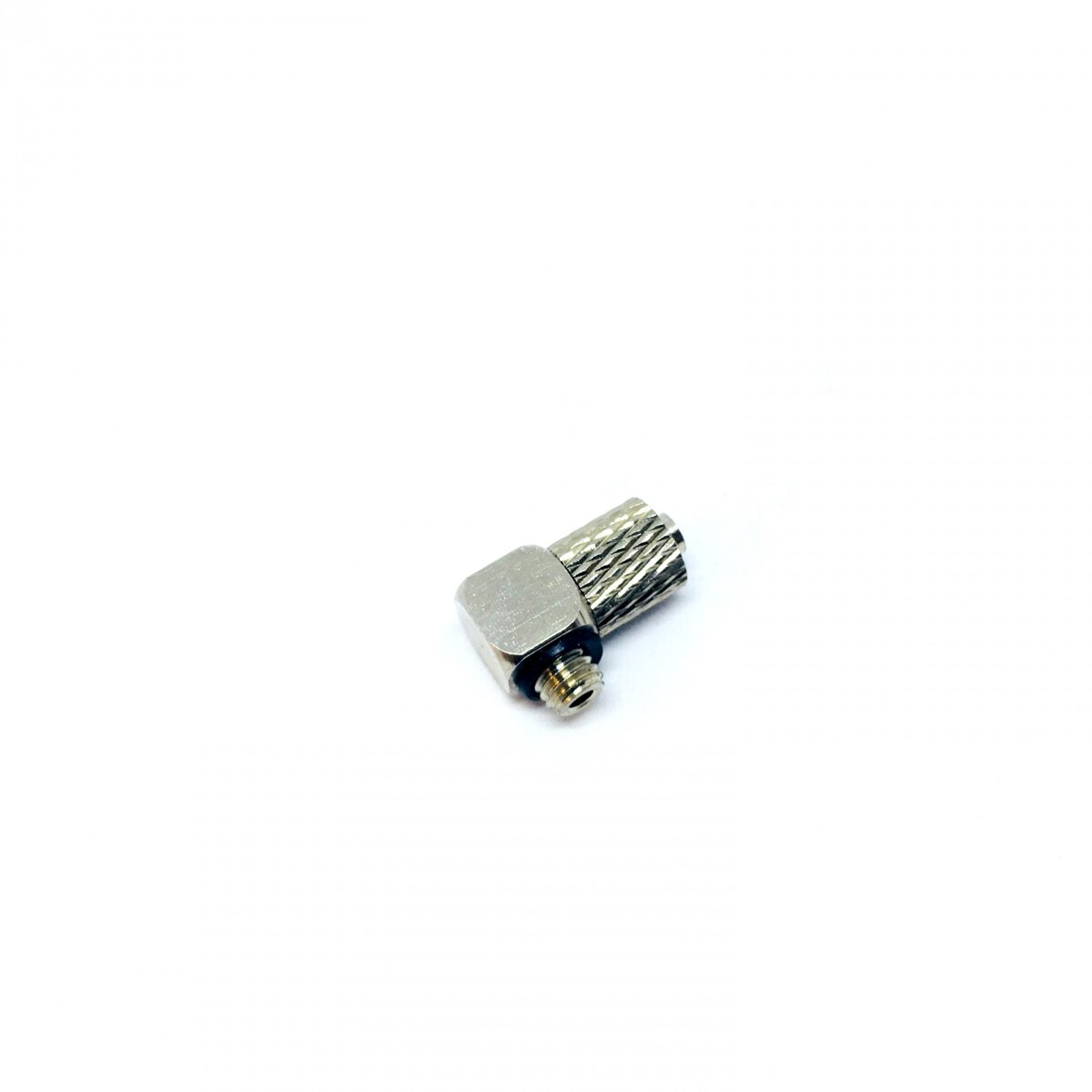 EpeS HPA 6mm Hose Coupling with Screwed Catch 90 Degree - Outer M5 Thread