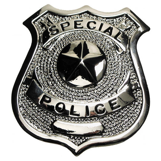 MFH US Polizeiabzeichen, "Special Police", silber
