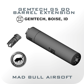 Madbull Gemtech G5 Silencer CCW - Oliv