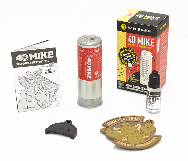 Airsoft Innovations 40 Mike Gas Magnum Shell