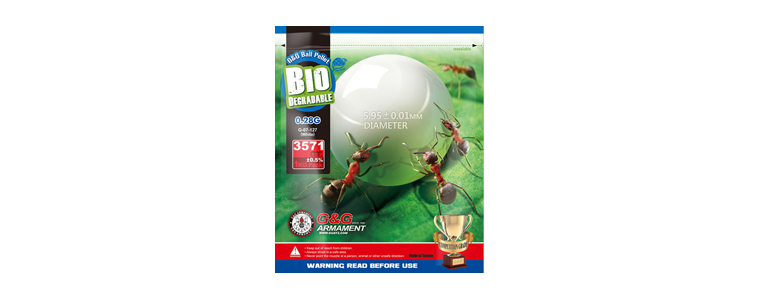 G&G 0.28g Bio Precision BBs 3570rds