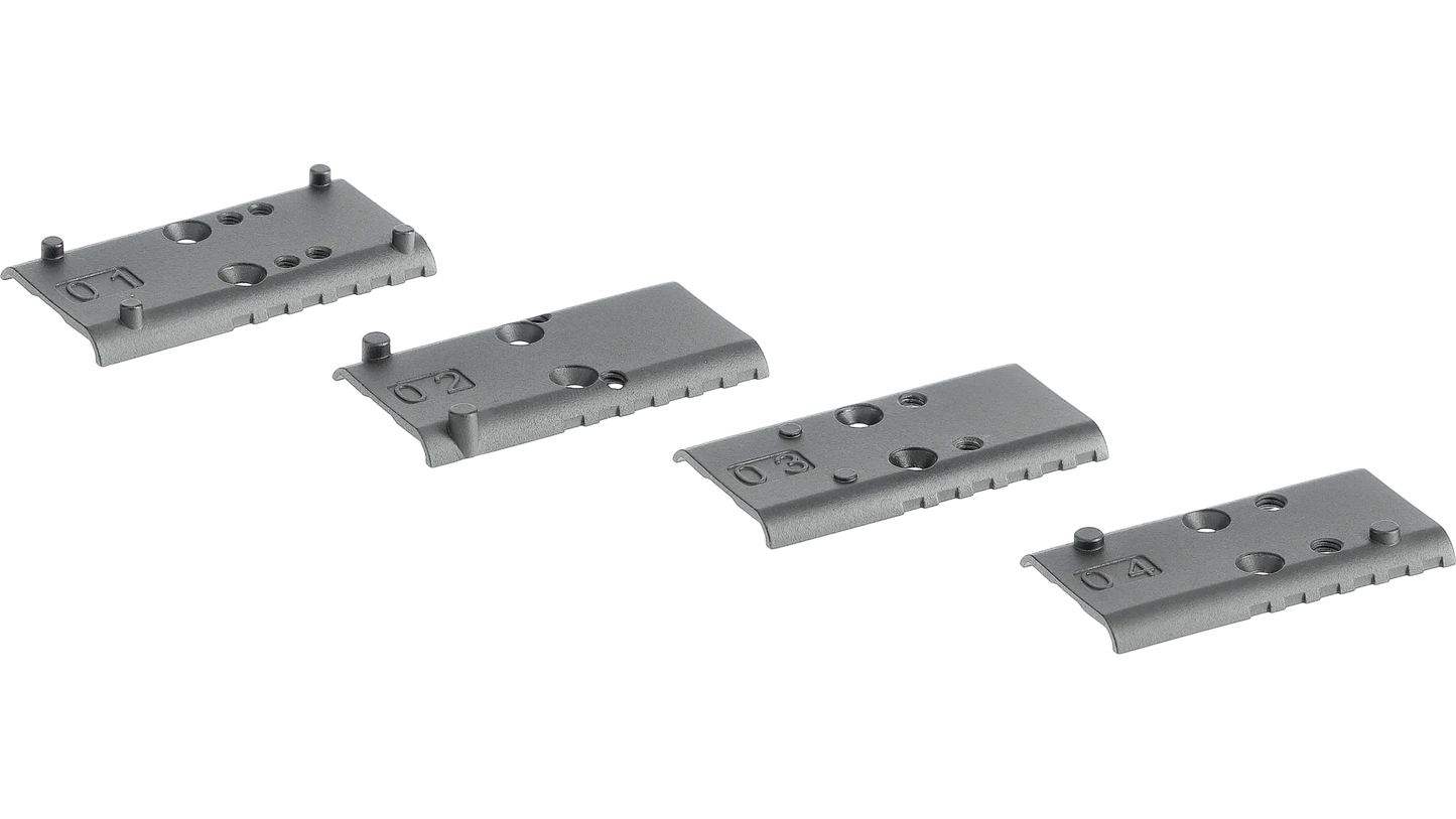 Umarex Adapterplatten 4er Set MOS 1