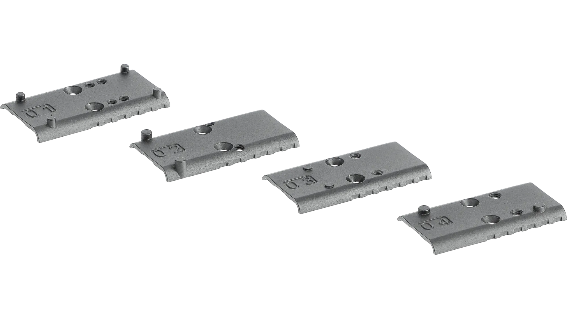 Umarex Adapterplatten 4er Set MOS 1