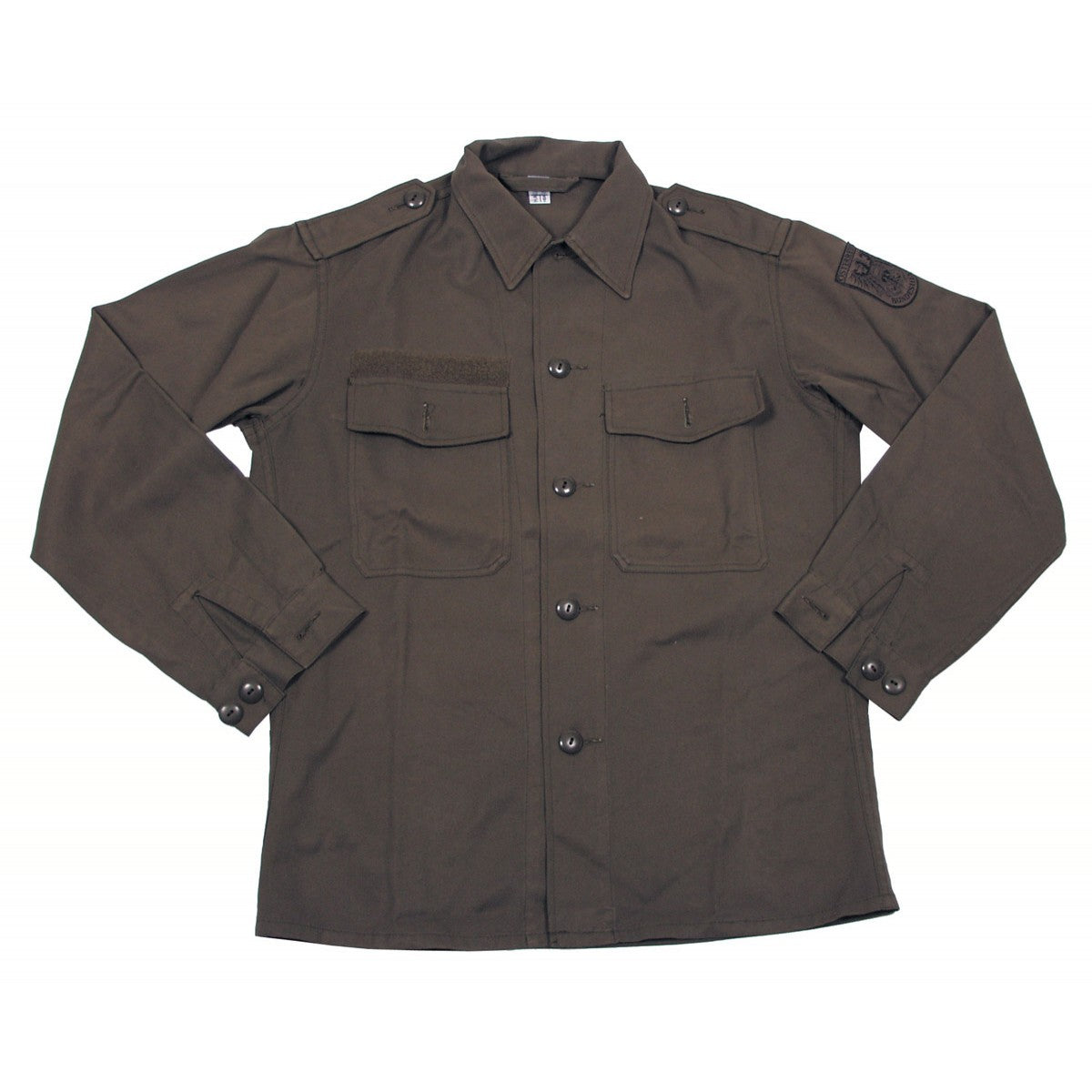 Österr. BH Feldbluse, oliv, Typ 75, gebr.