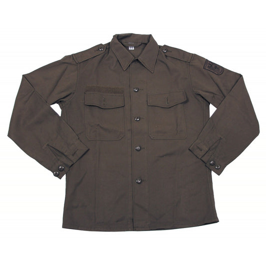 Österr. BH Feldbluse, oliv, Typ 75, gebr.