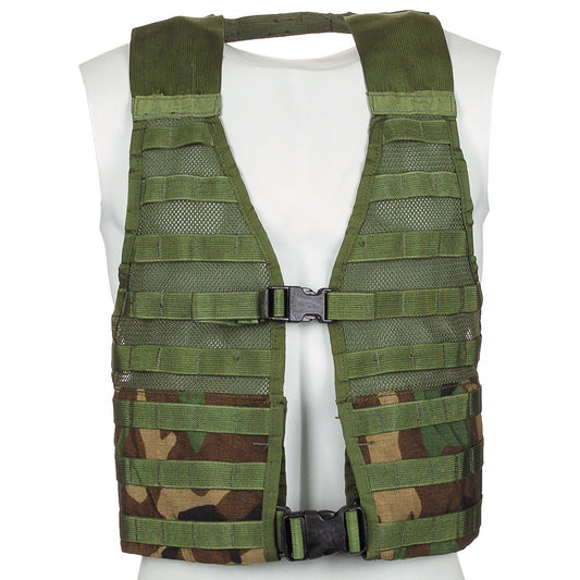US Weste, MOLLE II, FLC, woodland, Modular, gebr.