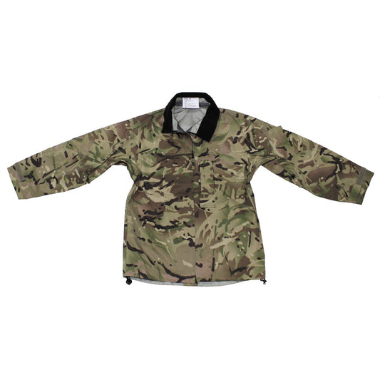 Brit. Nässeschutzjacke, "Lightweight" MTP tarn, gebr.