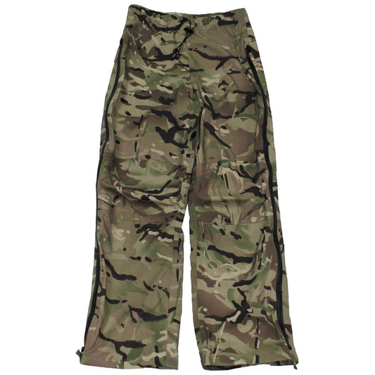 Brit. Nässeschutzhose, "Lightweight" MTP tarn, gebr.
