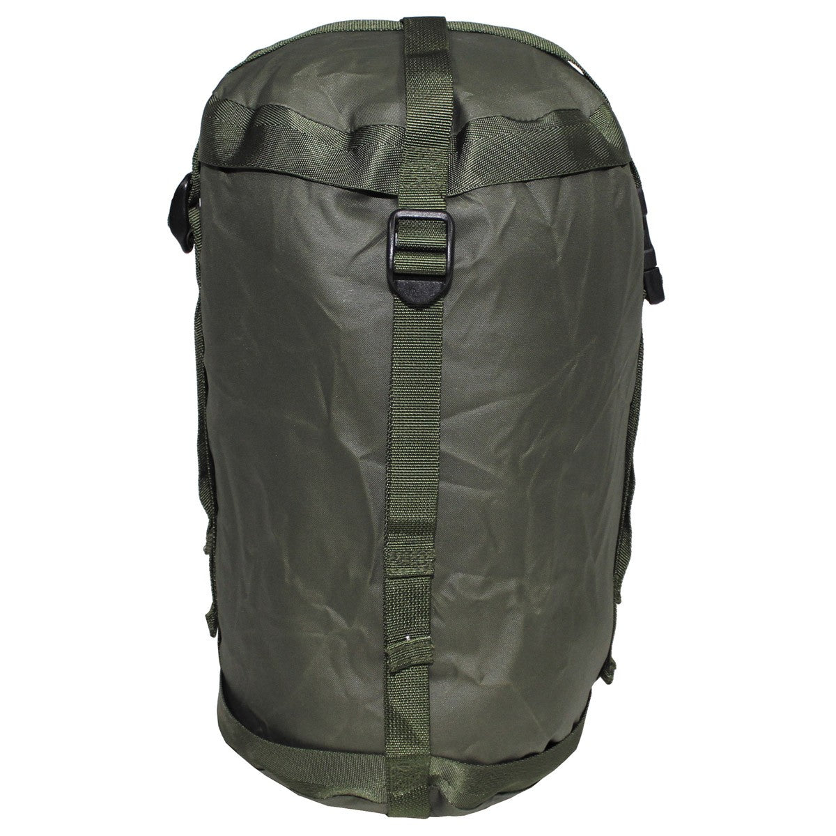 Brit. Kompressionssack, oliv, für Schlafsack, groß, gebr.