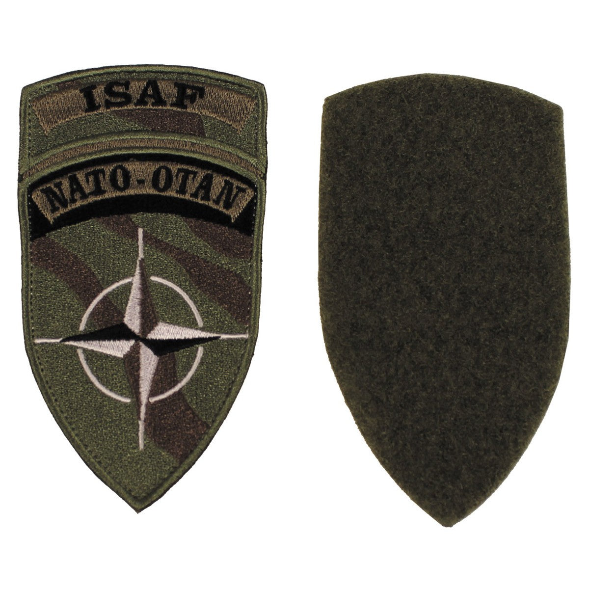 Klettabzeichen, "ISAF", NATO-OTAN, neuw.