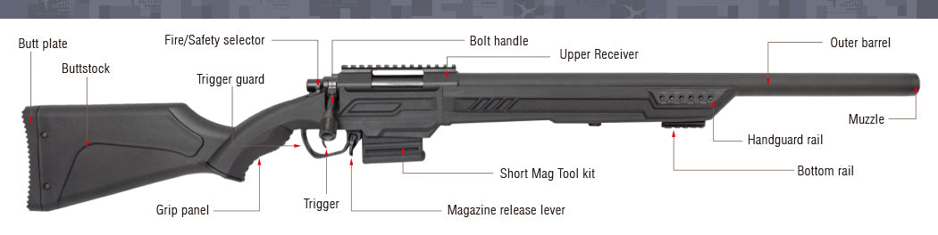 Action Army T11 Bolt Action Sniper Rifle