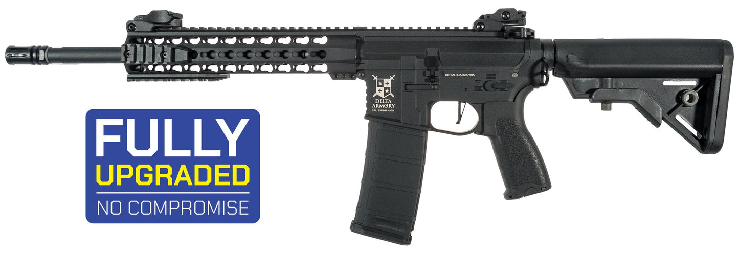 Delta Armory AR15 KeyMod 10" Charlie ETU Black