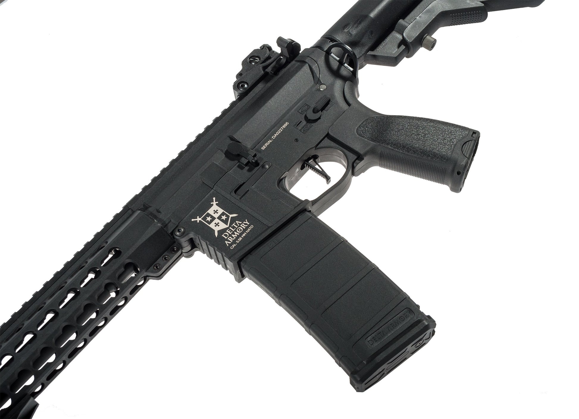 Delta Armory AR15 KeyMod 10" Charlie ETU Black