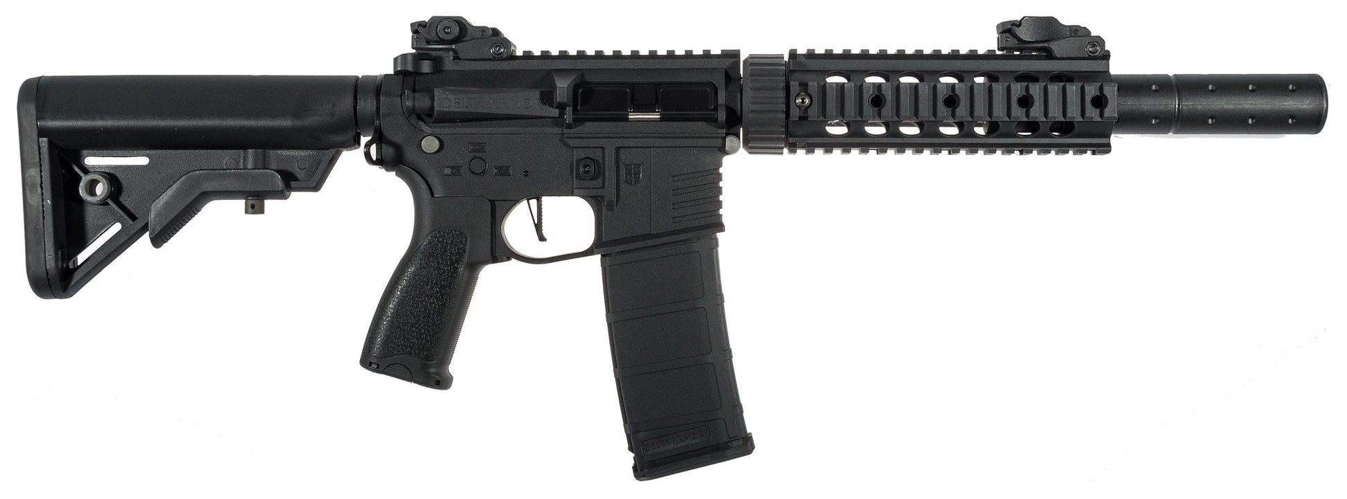 Delta Armory AR15 SilentOps 7" Charlie ETU Black