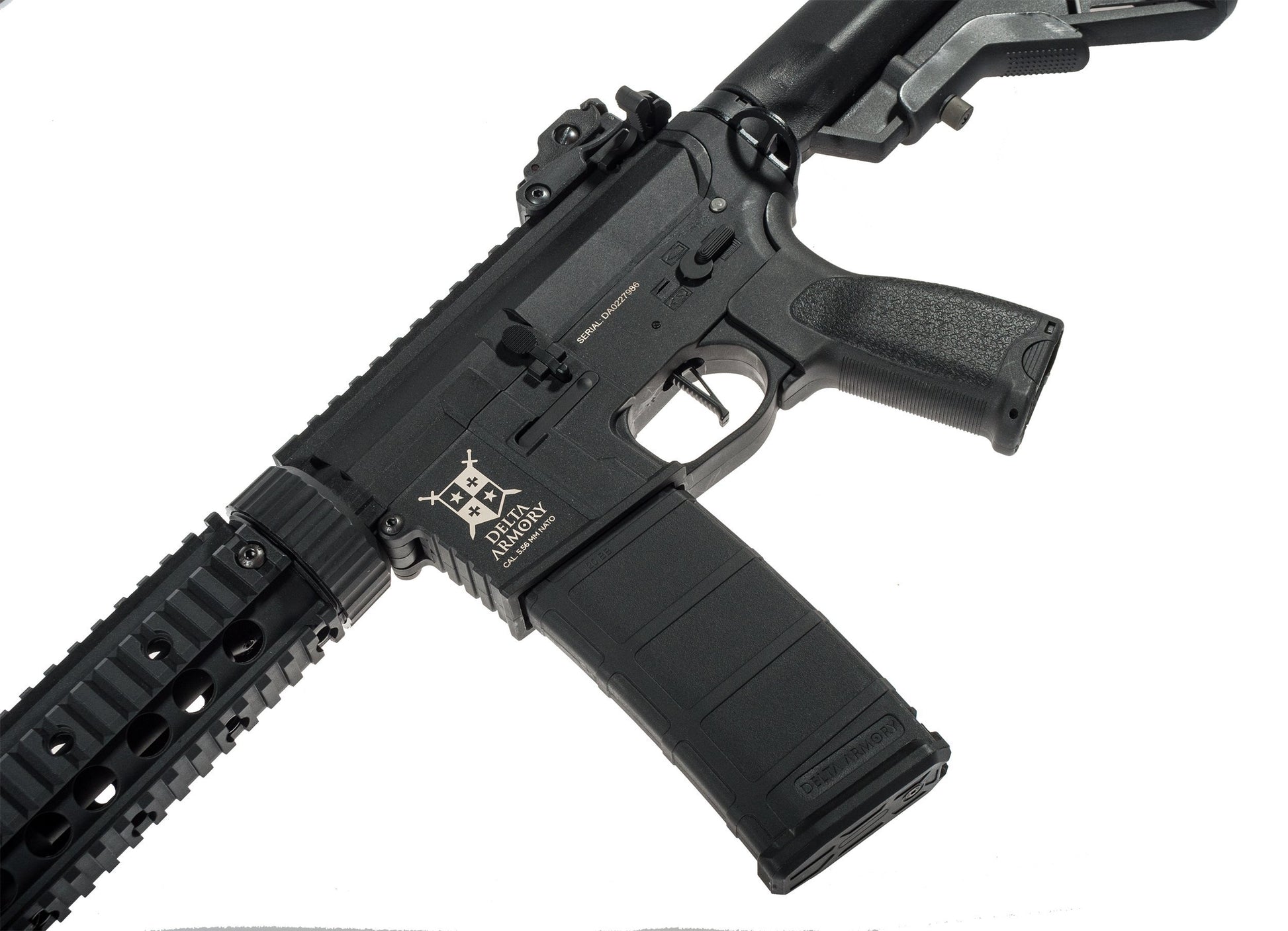 Delta Armory AR15 SilentOps 7" Charlie ETU Black