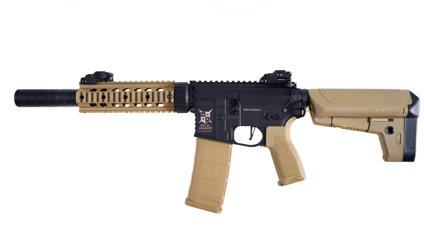 Delta Armory AR15 SilentOps 7" Charlie Half Tan