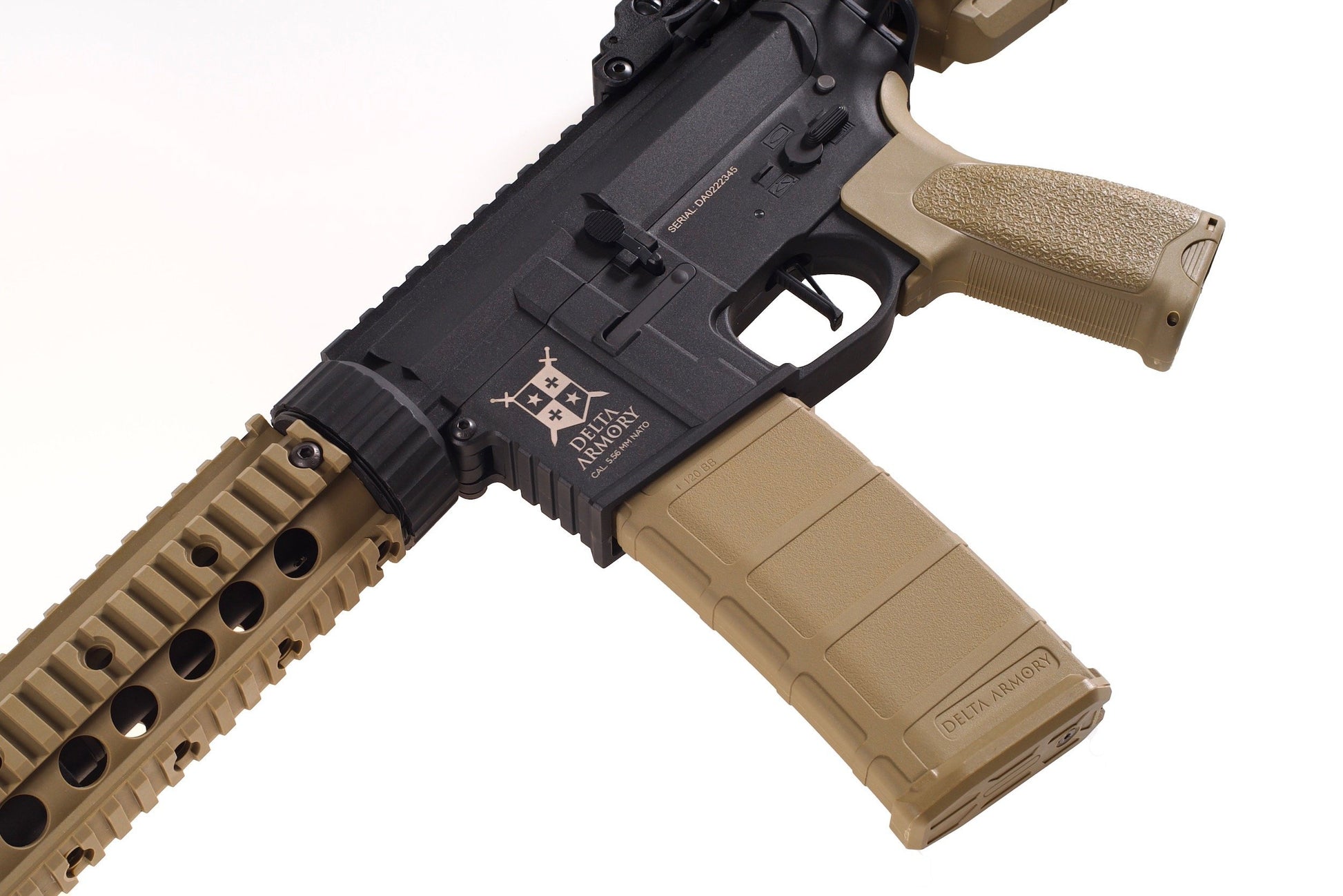 Delta Armory AR15 SilentOps 7" Charlie Half Tan