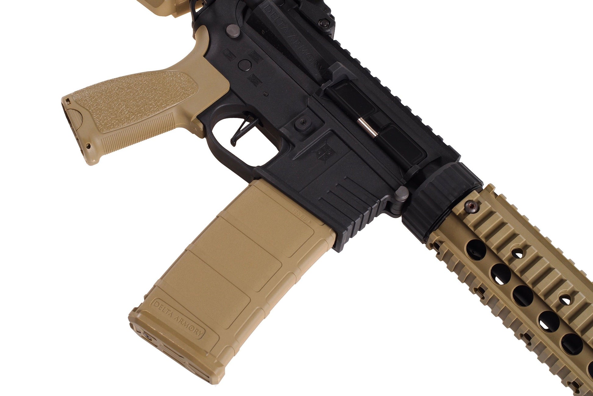 Delta Armory AR15 SilentOps 7" Charlie Half Tan