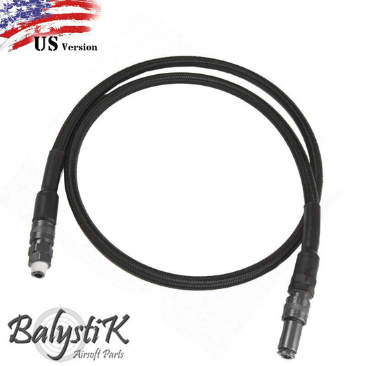Balystik Deluxe Remote Line for HPA Regulator - Black - US