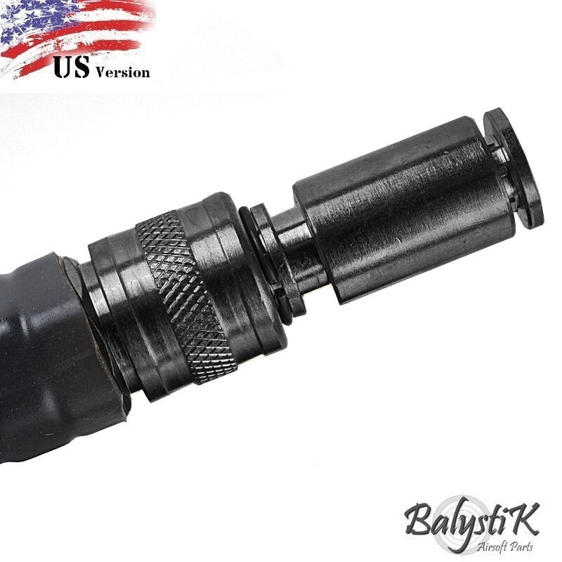 BALYSTIK DELUXE REMOTE LINE FOR HPA REGULATOR - US - DEEP GREY