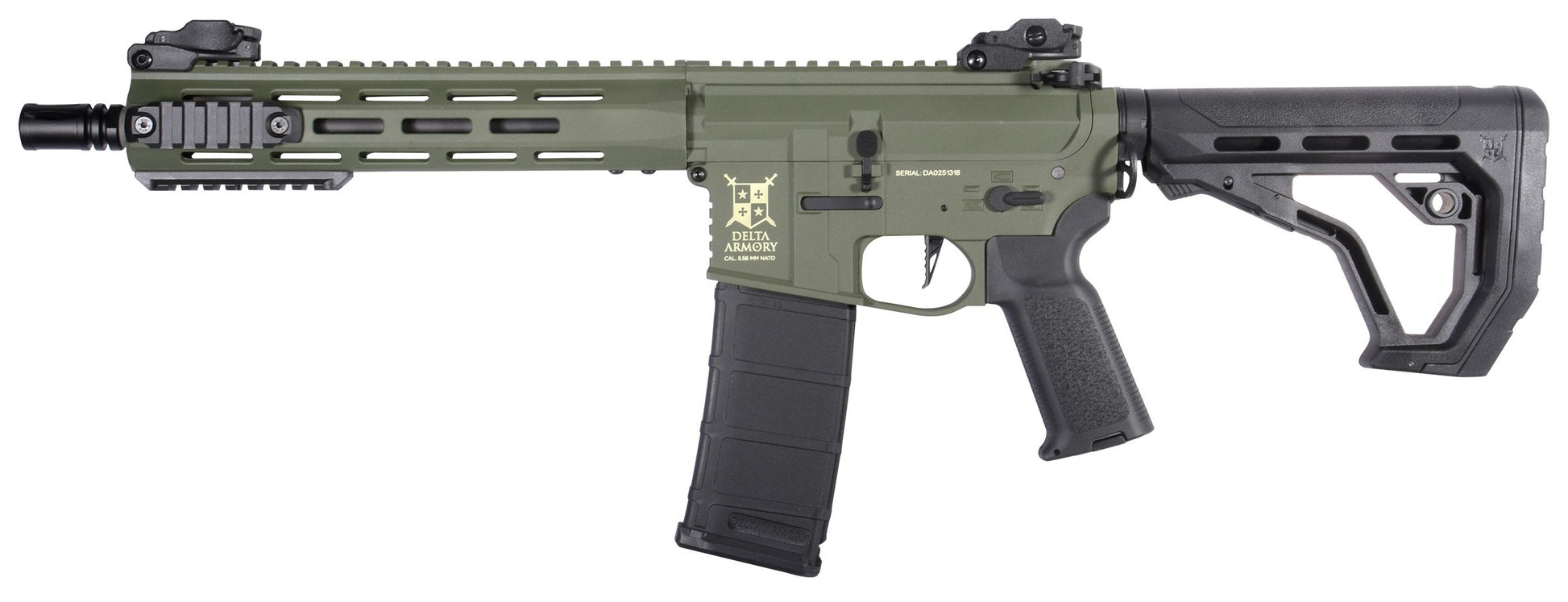 Delta Armory airsoft gun M4 AR15 M-LOK 10" Charlie EAGLE Oliva